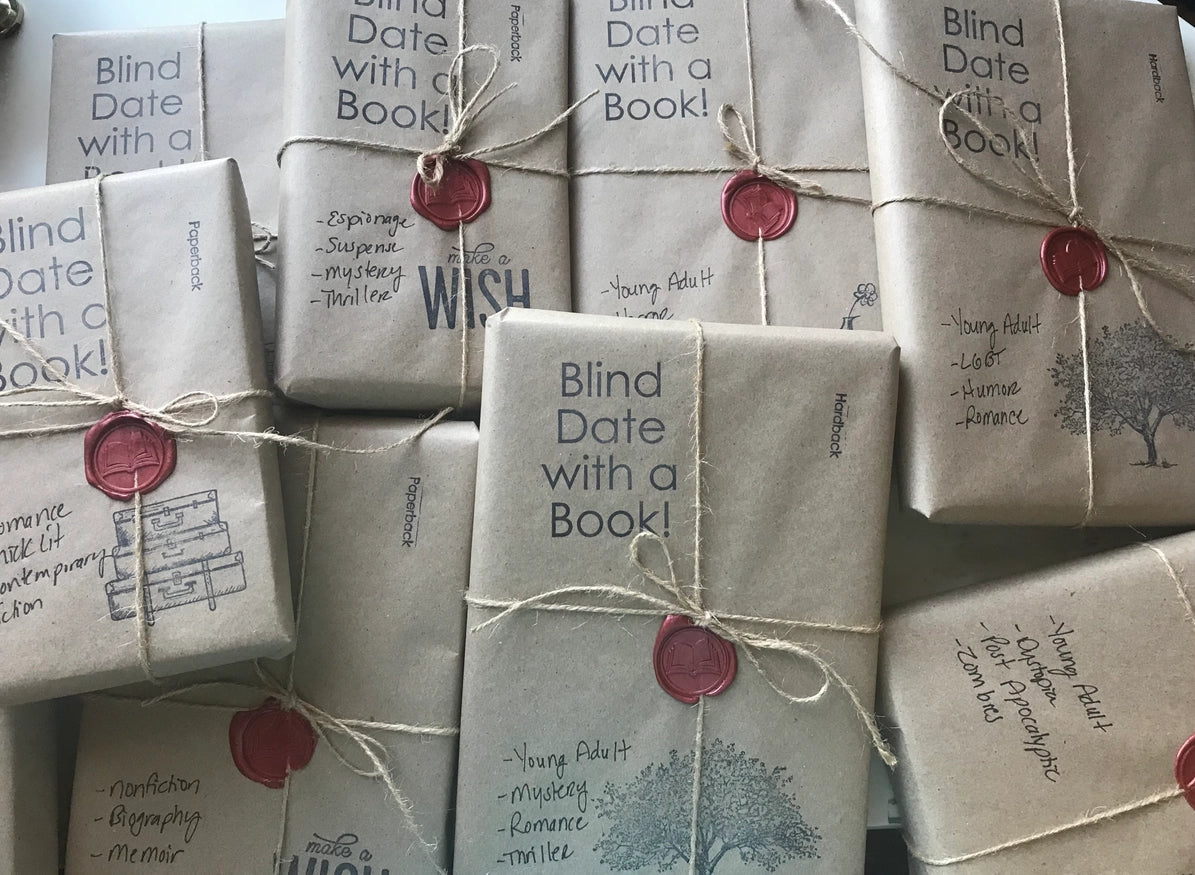 Blind Date With a Book-   YOUNG ADULT OR ADULT--SALE