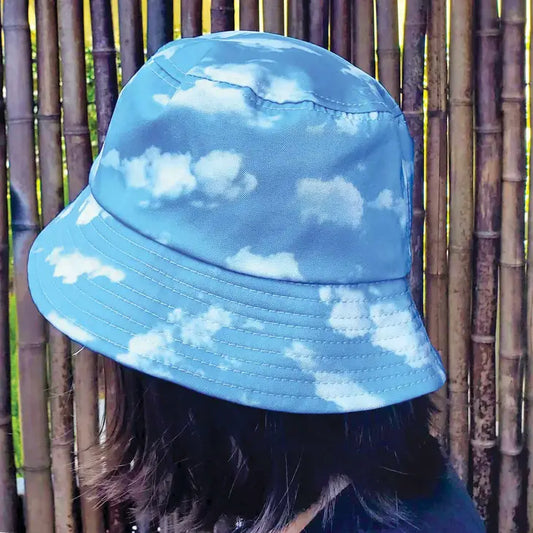 Blue Skies Print Bucket Hat