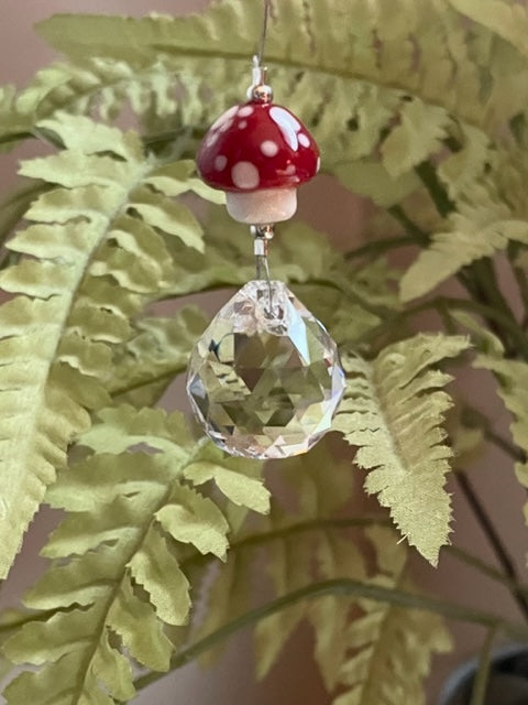 Mushroom Suncatcher