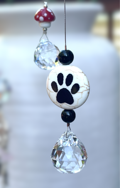 Paw Print Suncatcher