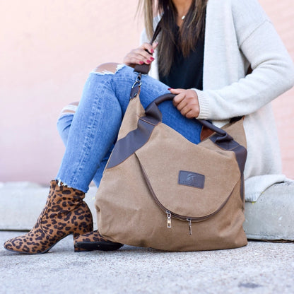 Everyday Tote Army Green or Grey