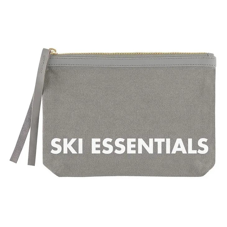 Face To Face Canvas Pouch - Ski Essentials Reg $15.00 Now $12.00