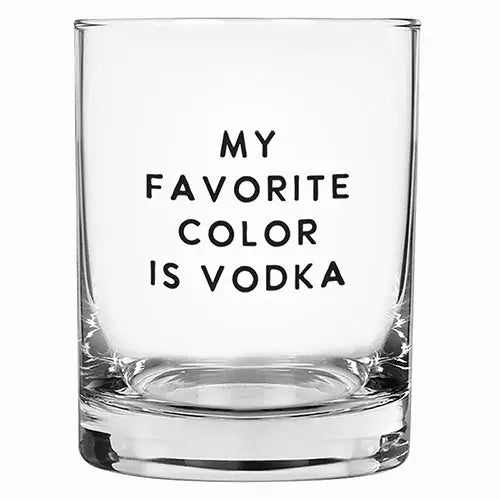 DOF Glass - Favorite Color-VODKA